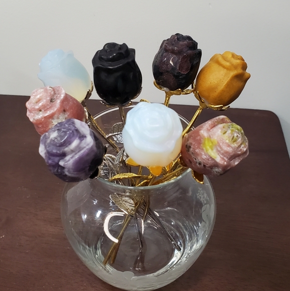 Opalite Crystal Rose - Picture 5 of 11